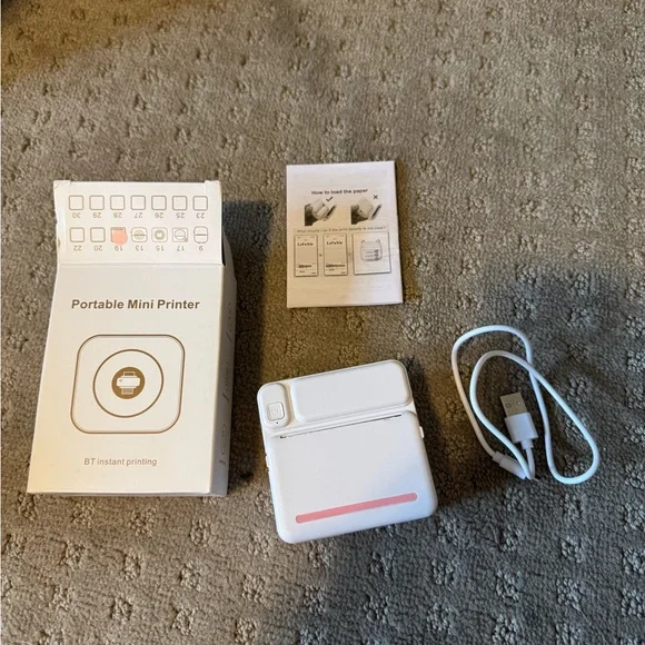 Portable Mini Printer - Picture 1 of 6